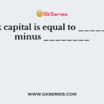 Bank capital is equal to ________ minus ________