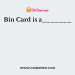 Bin Card is a_______