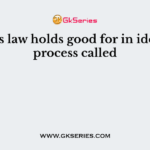 Boyle's law holds good for in ideal gas process called
