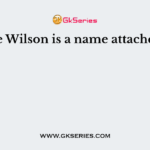 Charlie Wilson is a name attached with