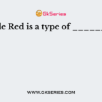Code Red is a type of ________