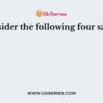 Consider the following four saints: