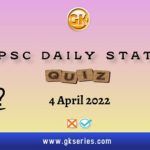 UPSC Daily Static Quiz