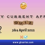 Daily Current Affairs Quiz