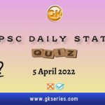 UPSC Daily Static Quiz