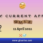 Daily Current Affairs quiz