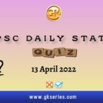 UPSC Daily Static Quiz