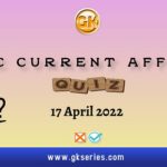 UPSC Daily Current Affairs Quiz