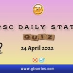 UPSC Daily Static Quiz