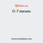 G-7 means