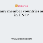 How many member countries are there in UNO?