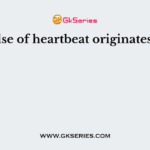 Impulse of heartbeat originates from