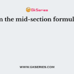 In the mid-section formula