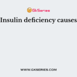 Insulin deficiency causes