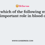 Ions of which of the following minerals play an important role in blood clotting?