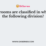 Mushrooms are classified in which of the following division?