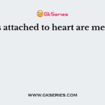Nerves attached to heart are meant for