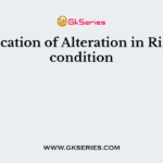 Notification of Alteration in Risk is a condition