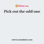 Pick out the odd one