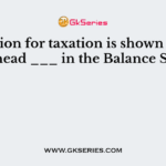 Prevision for taxation is shown under the head ___ in the Balance Sheet