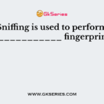 Sniffing is used to perform ______________ fingerprinting