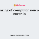 Temparing of computer soucre code cover in