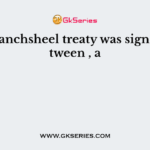 The Panchsheel treaty was signed between , a