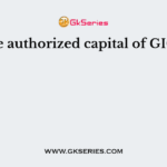 The authorized capital of GIC is
