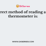 The correct method of reading a clinical thermometer is: