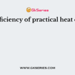 The efficiency of practical heat engine