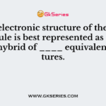 The electronic structure of the SO2 molecule is best represented as a resonance hybrid of ____ equivalent structures.