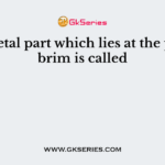 The fetal part which lies at the pelvic brim is called