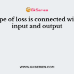 This type of loss is connected with both input and output