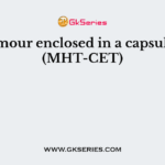 Tumour enclosed in a capsule is (MHT-CET)