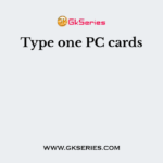 Type one PC cards