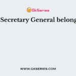 UN Secretary General belongs to