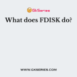What does FDISK do?