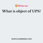 What is object of UPS?