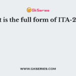 What is the full form of ITA-2000?