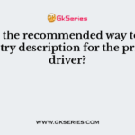 What is the recommended way to fix the registry description for the printer driver?