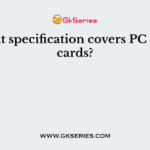 What specification covers PC hard cards?