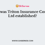 When was Triton Insurance Company Ltd established?