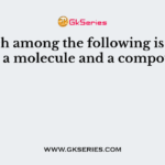 Which among the following is NOT both a molecule and a compound?