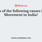 Which of the following causes Bhakti Movement in India?