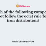 Which of the following compounds does not follow the octet rule for electron distribution?