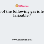 Which of the following gas is least polarizable ?