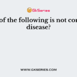 Which of the following is not congenital disease?