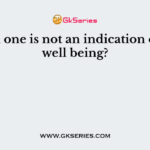Which one is not an indication of fetal well being?