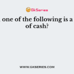 Which one of the following is a source of cash?