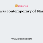 Who was contemporary of Namdev?